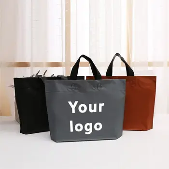 Personalizate Imprimate cu Logo Design LDPE/HDPE mâner pungă de plastic tăiat mor sac geantă de cumpărături pentru îmbrăcăminte/încălțăminte de ambalare