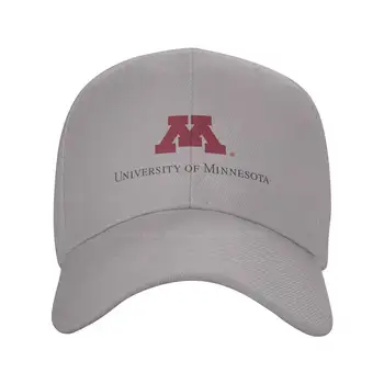 Universitatea din Minnesota Logo-ul Imprimat Grafic Logo-ul de Brand de Înaltă calitate Denim capac Tricotate pălărie de Baseball capac