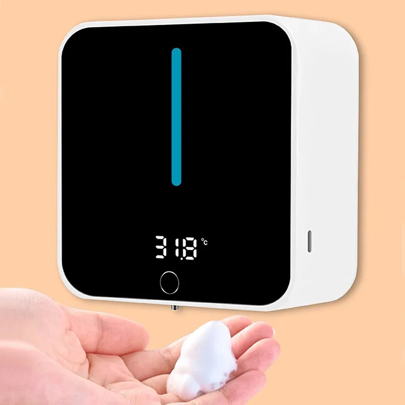 1/2/3PCS de Igienă Montat pe Perete Rezistent Dezinfectant Reduce Răspândirea Ușor De Utilizat Touchless Senzor Spuma Dispenser