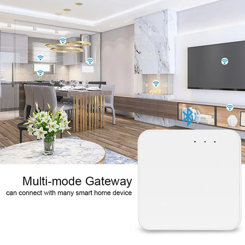 Tuya Wireless Gateway Zigbee3.0 Bluetooth 4.2 PLASĂ SIG Multimode Gateway Gateway Wifi Dispozitive Zigbee