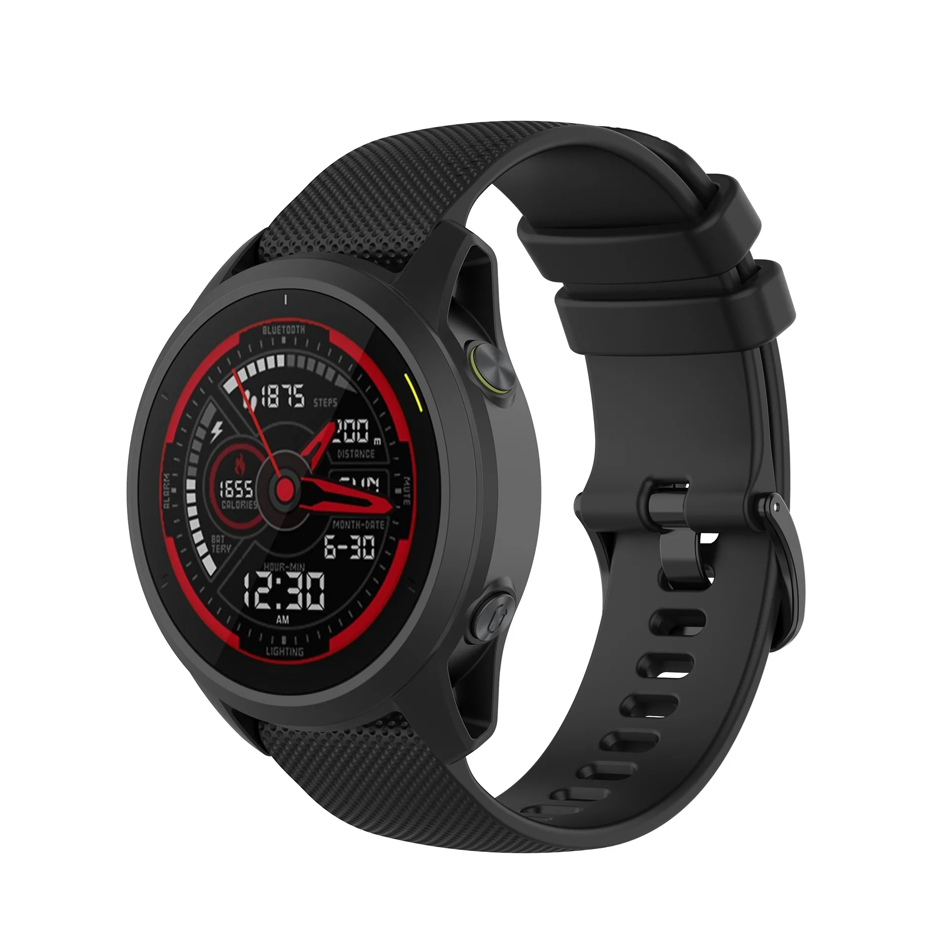 22MM curea Silicon pentru Garmin Forerunner 745 Samsung Ceas 46mm Huawei Watch 3/GT3 Sport Writband Pentru Amazfit GTR/Astratos Centura